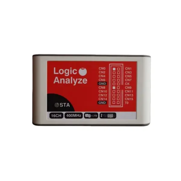 16 Channel Logic Analyzer 400MHz with Dupont Wires - Image 3