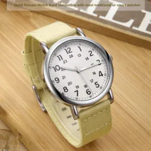 Canvas Quick Release Watch Band for Galaxy Watch 11 S346ea6575e97407099acb59d3ea2be771 41