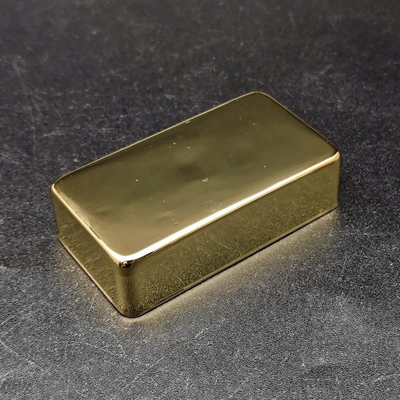 Brass Pickup Covers Set for Electric Guitars 4 Brass Pickup Covers Set for Electric Guitars - Image 4