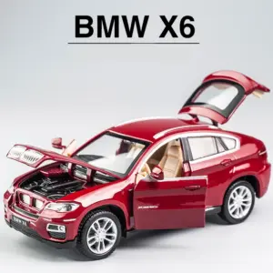 1:32 White BMW X6 Diecast Model SUV 13 S34b31742f0174e68b81fe26b8407671ec