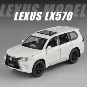 1:32 Lexus LX570 SUV Diecast Model Black 19 S34f1555a155947d69c6fa8547e09e783W