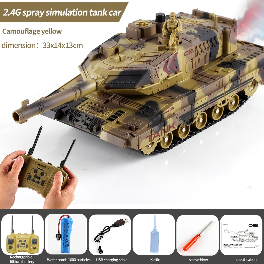 2.4G Remote Control Simulation Tank Model TCS10 7 2.4G Remote Control Simulation Tank Model TCS10 - Image 7