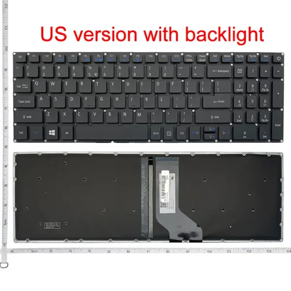 GZEELE US Standard Keyboard for Acer Aspire 5 - Image 10