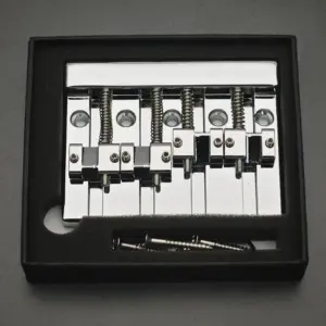 Vintage 4-String Bass Bridge in Shiny Gold 15 S34fd1f28d405495cb0411c3470b99249k