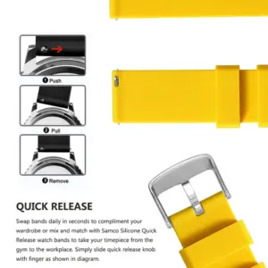 Silicone Watch Band 22cm for Various Sizes 10 S351129ab359141dfa11990b81f96f6e7F 25