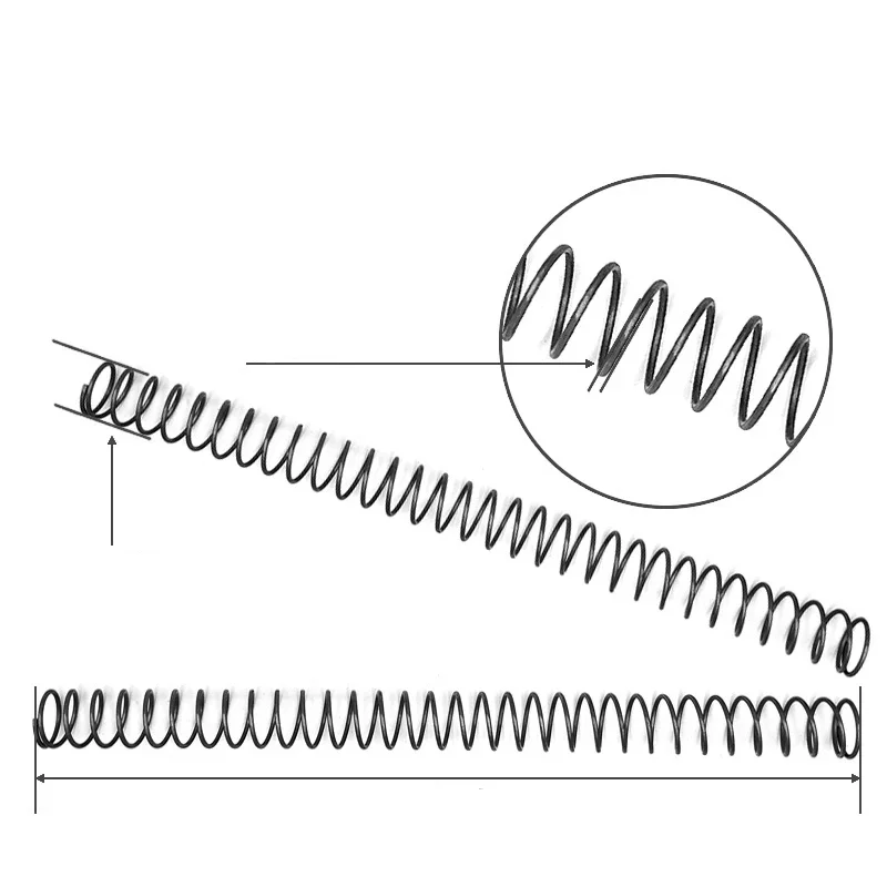 Compression Springs Set - 2 Durable Steel Springs 3 Compression Springs Set - 2 Durable Steel Springs - Image 3