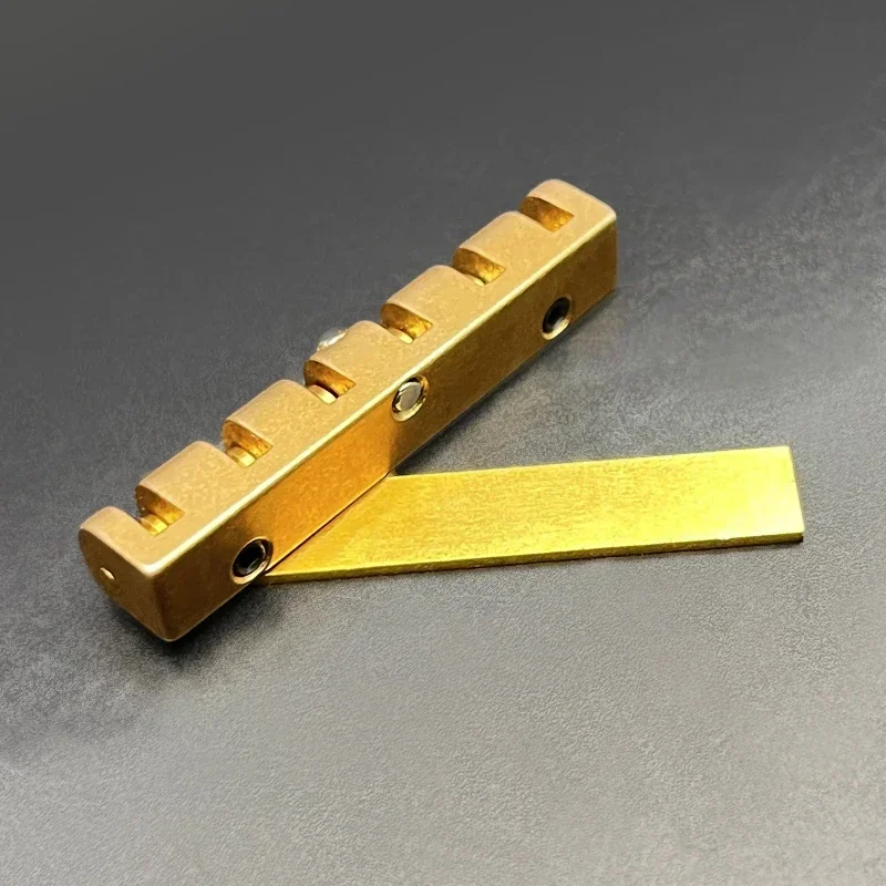 Brass Roller Nut for 6-String Les Paul/SG 5 Brass Roller Nut for 6-String Les Paul/SG - Image 5
