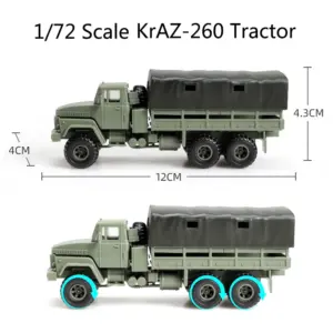 1:72 Scale KrAZ-260 Tractor Military Truck 7 S35a39b14a1604e94a2bc4e8d471b93eah