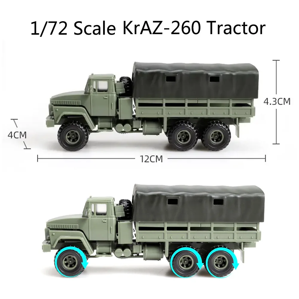 1:72 Scale KrAZ-260 Tractor Military Truck 2 1:72 Scale KrAZ-260 Tractor Military Truck - Image 2