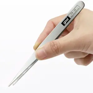Premium Stainless Steel Tweezers - 6 Pieces 15 S35aad4cb18db4ec6b913775a96126f42c