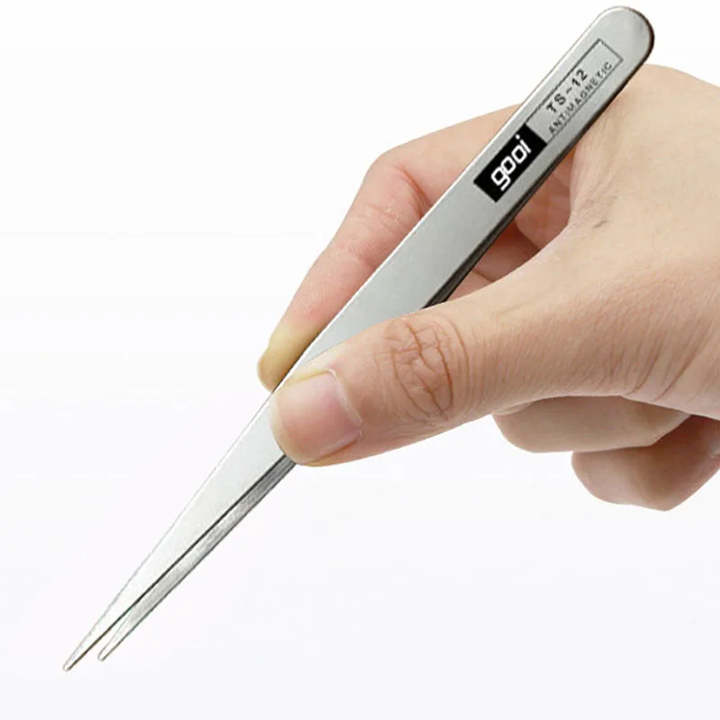 Premium Stainless Steel Tweezers - 6 Pieces 3 Premium Stainless Steel Tweezers - 6 Pieces - Image 3