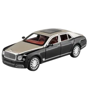 1:24 Scale Black Bentley Mulsanne Model Car 11 S3628280fcf7d4daa9f7df863f86df047m