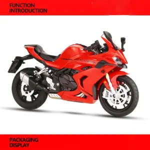 1:12 Scale QJmotor SAI 600RS Diecast Motorcycle 15 S3631615695bf4cd48eb9748412a5fe5fD