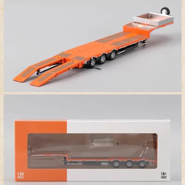 Diecast 1:64 Scale Trailer Transporter Model - Image 5