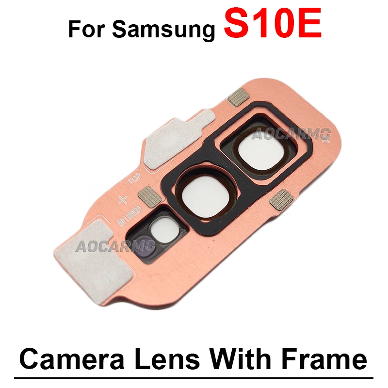 Samsung Galaxy S10e Camera Lens Replacement Set 6 Samsung Galaxy S10e Camera Lens Replacement Set - Image 6