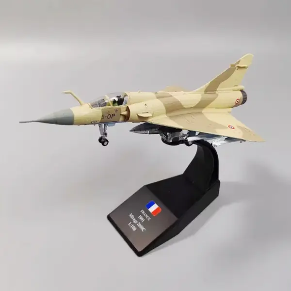 Diecast 1:100 Mirage 2000C Aircraft Model - Image 4