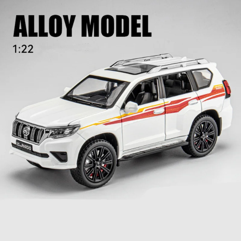 1/24 Toyota Land Cruiser Prado Diecast Model 7 1/24 Toyota Land Cruiser Prado Diecast Model - Image 7