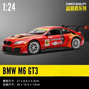 BMW M4 DTM 1:24 Scale Diecast Model Car 22 S370533378c214e238d5cad4510abb1e3x