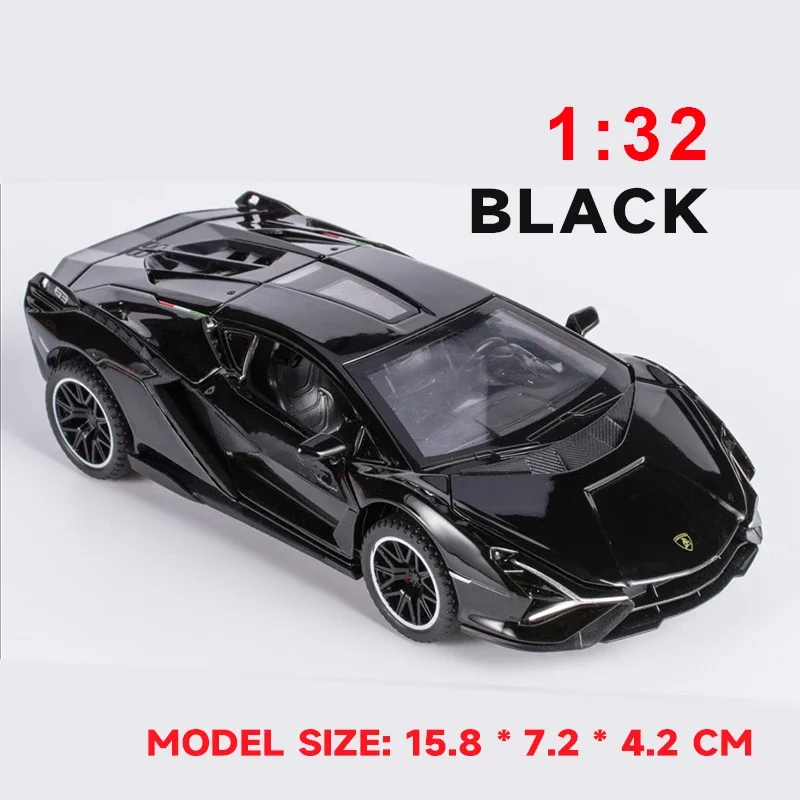 Lamborghini Sian FKP37 1:32 Diecast Model Car 10 Lamborghini Sian FKP37 1:32 Diecast Model Car - Image 10