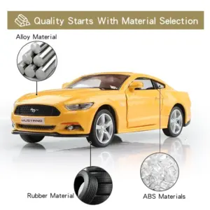 1:36 Scale Ford Mustang GT Diecast Model 16 S3760bb27ef3d45659a3d6907204c6cb6Z