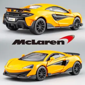 1:32 McLaren 600LT Orange Diecast Model Car 17 S3776479d84aa447a9fecf5efe3d027afk