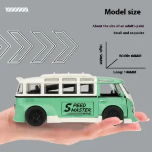Volkswagen Bus T1 1:32 Alloy Diecast Model 12 S382d869c559b4ab2be8f80fa5341ea3ci