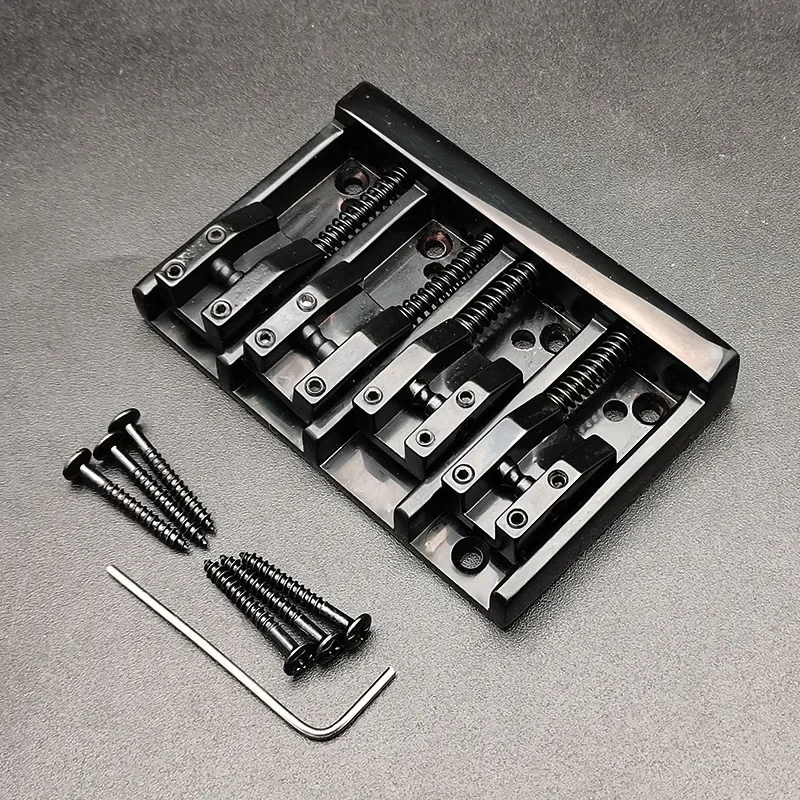 Vintage 4/5-String Bass Guitar Bridge Upgrade 9 Vintage 4/5-String Bass Guitar Bridge Upgrade - Image 9