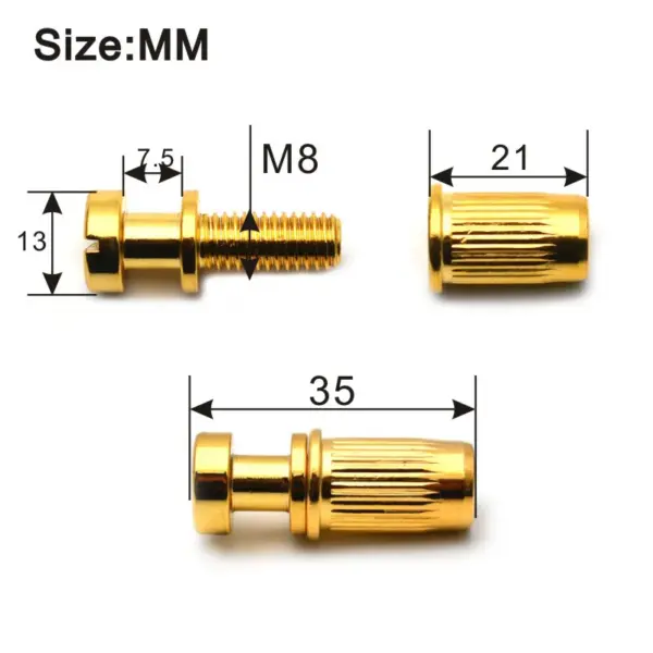 Tune-O-Matic Bridge Studs and Anchors Set - Image 2