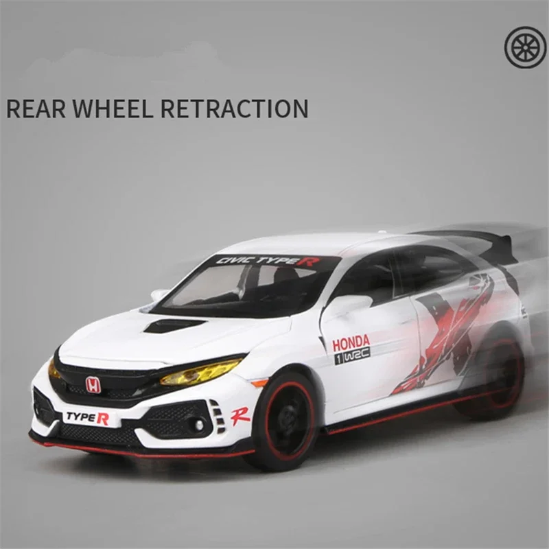 Honda Civic Type-R 1:32 Diecast Model Car 4 Honda Civic Type-R 1:32 Diecast Model Car - Image 4