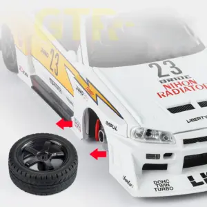 Nissan GTR R34 Skylin S15 LBWK Diecast Model 16 S3915c3e1385a44db85c37e710b079bccX