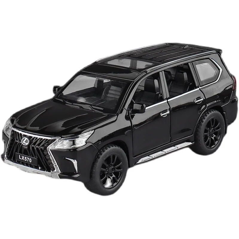 1:32 Lexus LX570 SUV Diecast Model Black 5 1:32 Lexus LX570 SUV Diecast Model Black - Image 5