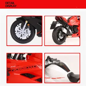 1:12 Scale QJmotor SAI 600RS Diecast Motorcycle 14 S39b9e8937f674bd2965daff6002dcfe5X