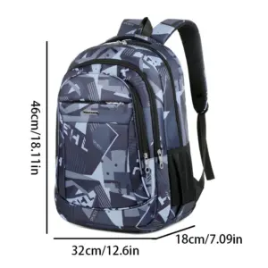 Vibrant 16-Inch Laptop Backpack with Geometric Pattern 15 S39ec22df37f04addb90c23839b35373bc
