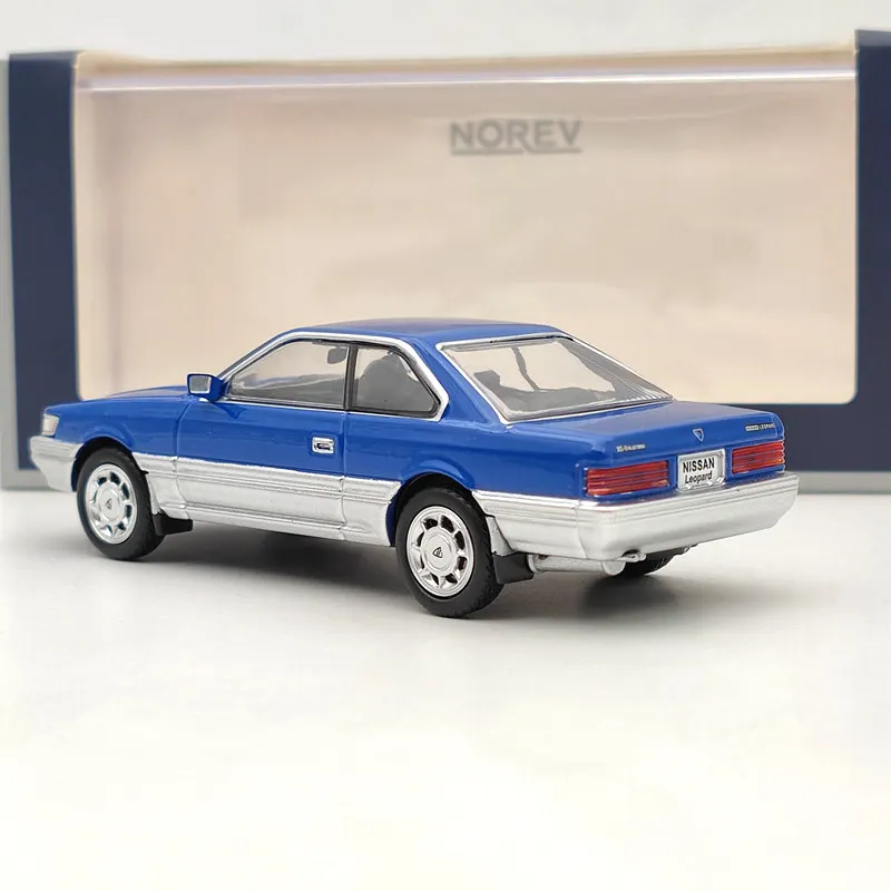 Norev 1:43 Diecast Nissan Leopard F31 Blue 3 Norev 1:43 Diecast Nissan Leopard F31 Blue - Image 3