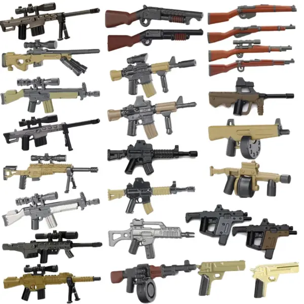 Miniature AKM Assault Rifles Set of 3 - Image 2
