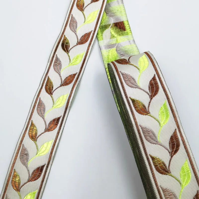 Vintage Ethnic Embroidery Ribbon 33mm 7 Meters 17 Vintage Ethnic Embroidery Ribbon 33mm 7 Meters - Image 17