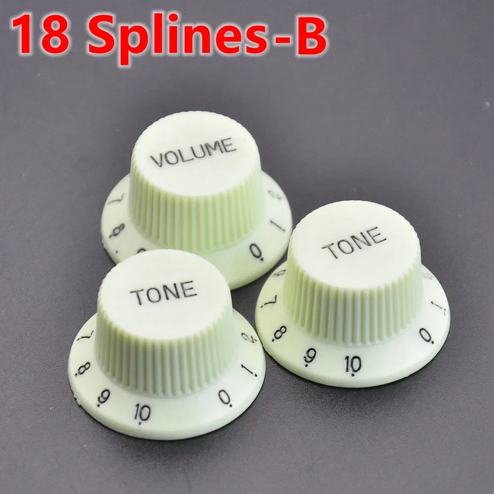 Stratocaster Control Knob Set - 18/24 Spline 13 Stratocaster Control Knob Set - 18/24 Spline - Image 13