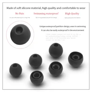 Silicone Waterproof Ear Tips for Sony Earbuds 7 S3aaf0a13ae994f36bd55766e8c44aa145