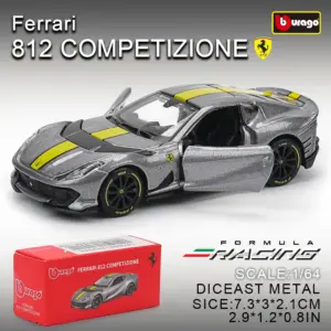 Bburago Ferrari 812 Competizione Model 1:64 Scale 29 S3aeb6de063e3476aa81db40a8647d60bR