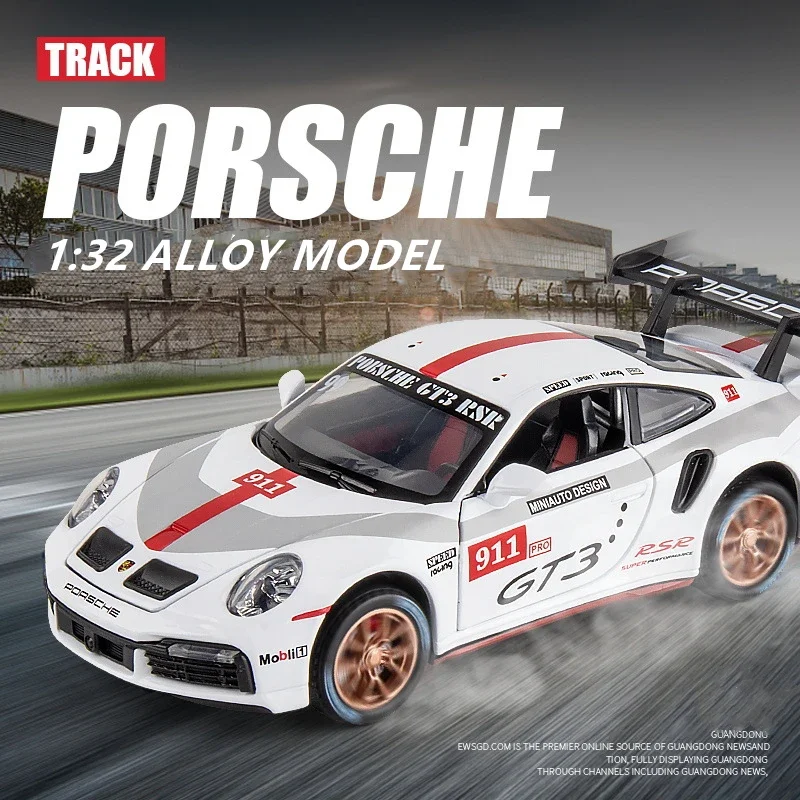 Porsche 911 GT3 RSR Diecast Model Car 1:32 2 Porsche 911 GT3 RSR Diecast Model Car 1:32 - Image 2