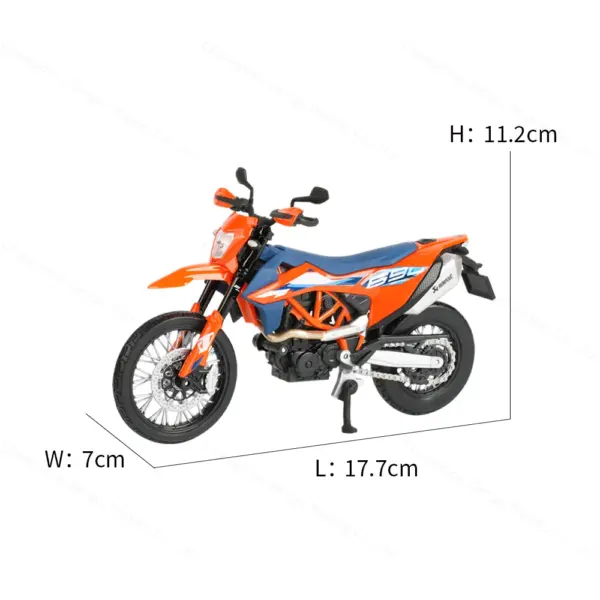 Maisto 1:12 KTM 690 SMC R 2023 Motorcycle Model - Image 2