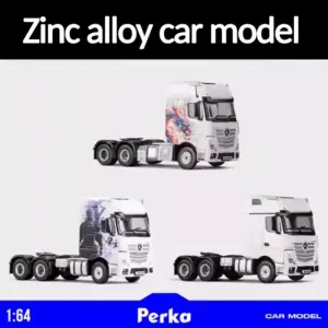 Perka 1:64 Alloy Truck Head Model Ornament 7 S3c1d68c9f52648beb3144c9a85dce60eI