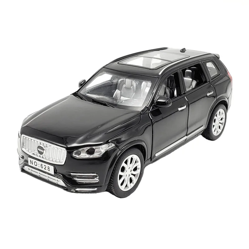 1:32 Scale Black Volvo XC90 Diecast Model 2 1:32 Scale Black Volvo XC90 Diecast Model - Image 2