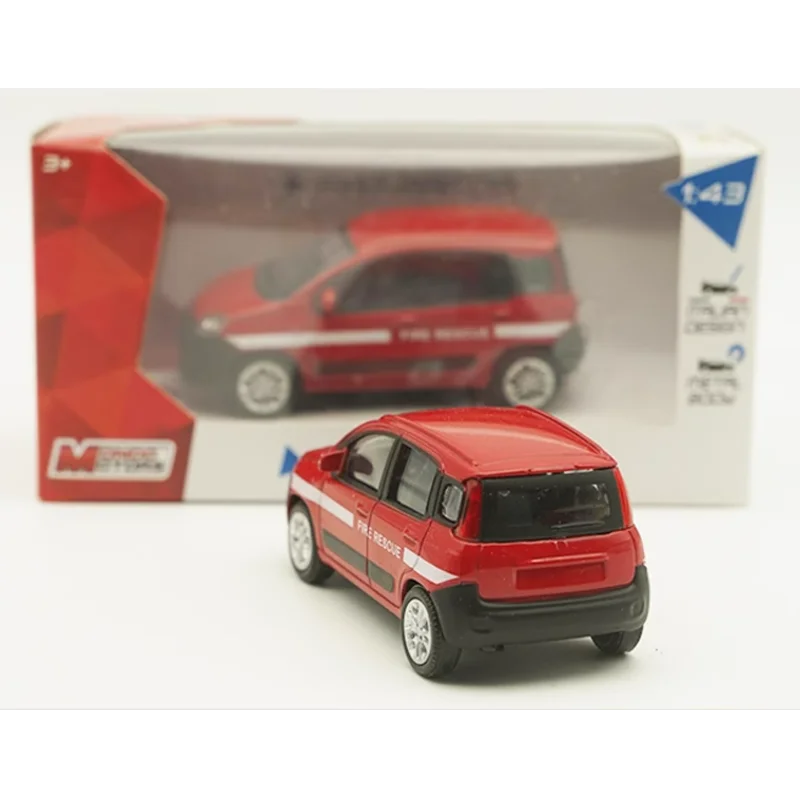 Diecast Scale 1:43 Fire Rescue Panda Model 7 Diecast Scale 1:43 Fire Rescue Panda Model - Image 7