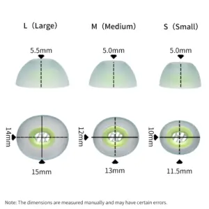 Silicone Ear Tips for ONEPLUS Buds Ace 2 9 S3d0e703b3f8542f9a6a4a2450efa7040d