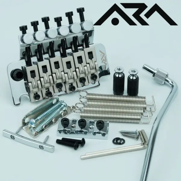 Dual Locking Tremolo Bridge for 6-String Guitar - Image 2