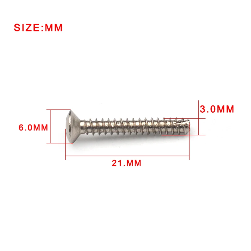 50 Pieces Guitar Pickup Height Adjusting Screws 2 50 Pieces Guitar Pickup Height Adjusting Screws - Image 2