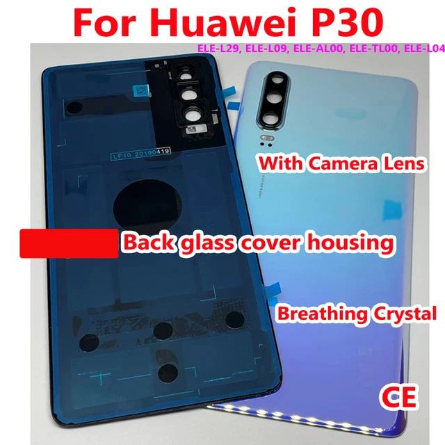 Battery Back Glass Cover for Huawei P30 Models 3 Battery Back Glass Cover for Huawei P30 Models - Image 3