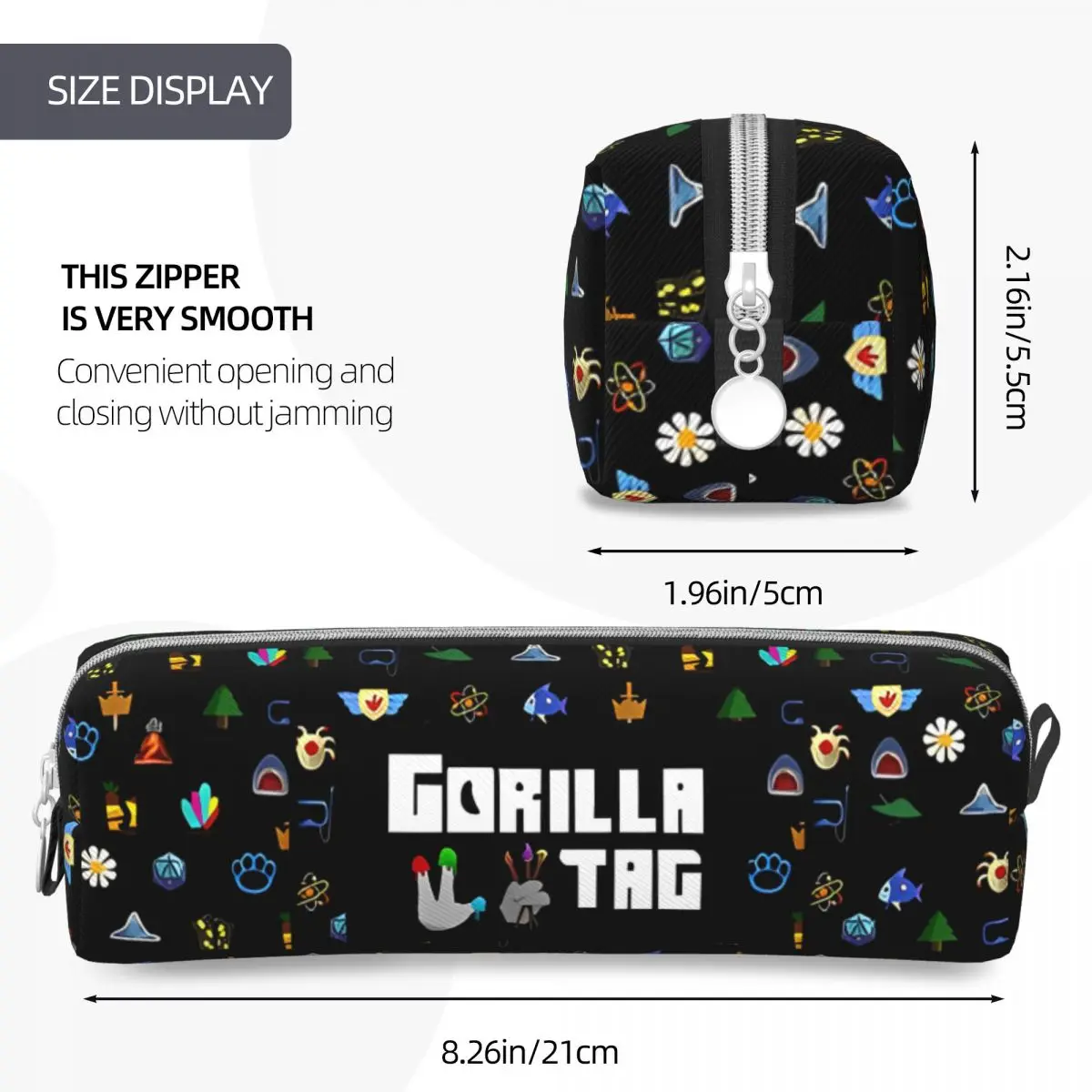 Gorilla Tag VR Gamer Pencil Case 4 Gorilla Tag VR Gamer Pencil Case - Image 4