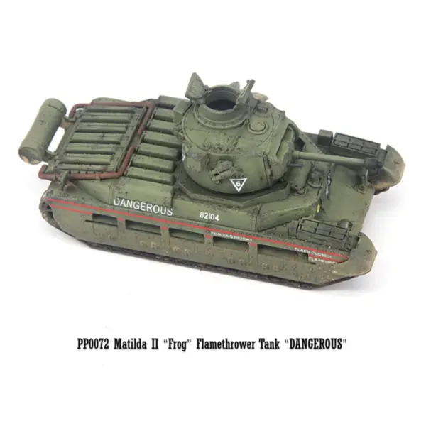 1/72 Scale Matilda 2 Flamethrower Tank Model - Image 4